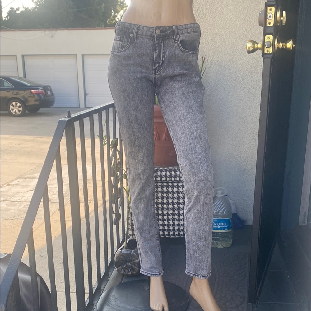 Just USA Acid Wash Skinny Jeans Modern Fit